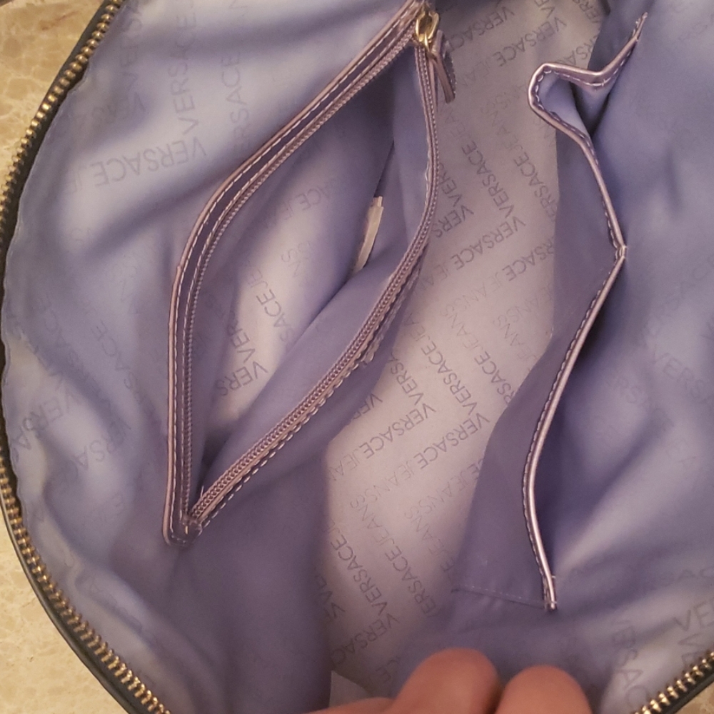 Authentic Versace Blue Handbag - image 4